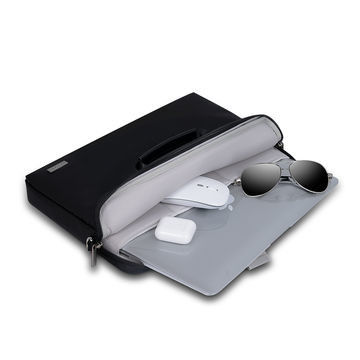 Custom Business Computer Bag Water Resistant Polyester Material With Handle Strap