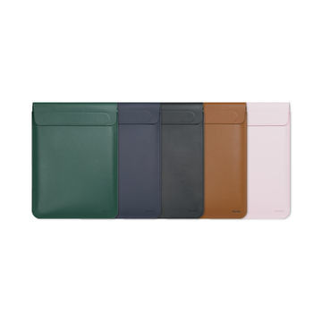PU Leather Laptop Sleeve For Gaming Laptop waterproof OEM ODM