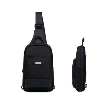 10'' Unisex Sling Bag Daypack Messenger With Black Grey Color